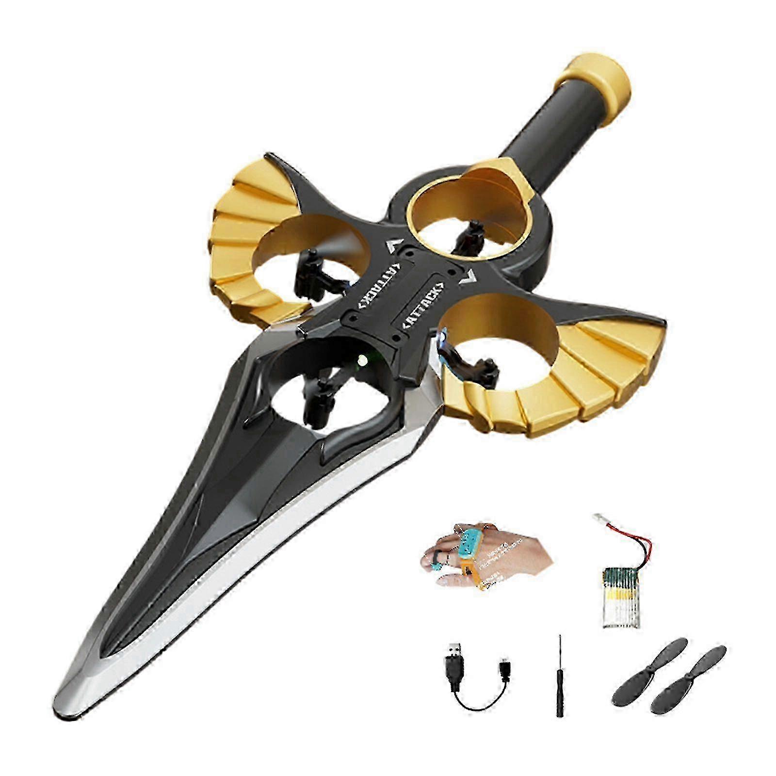 Stunt Remote Control Flying Sword Flying Toy Fighter Flying Sword