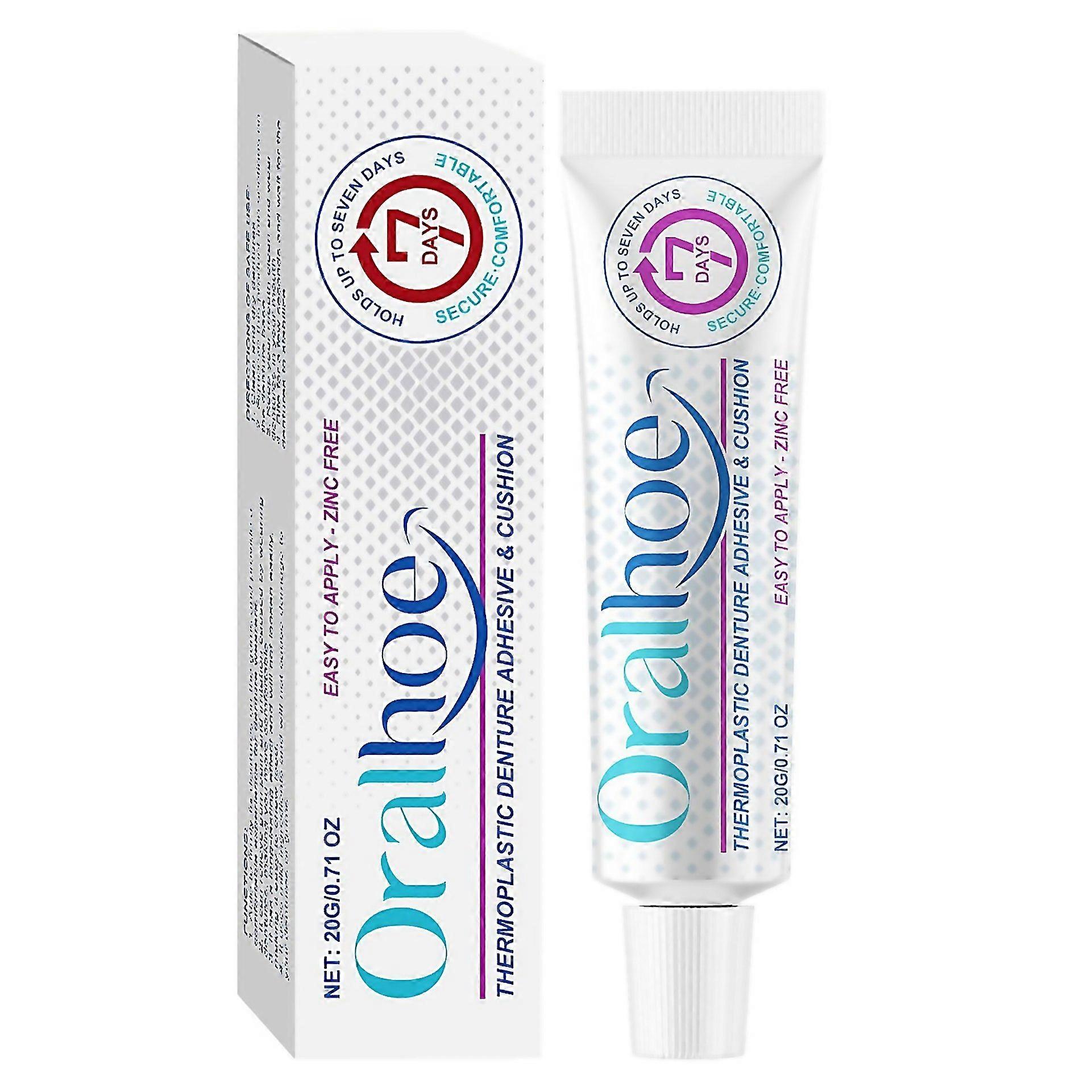 For Thermoplasticdenture Adhesive Comfortable Secure Premium Non Glue Formula Dentureadhesive Cream
