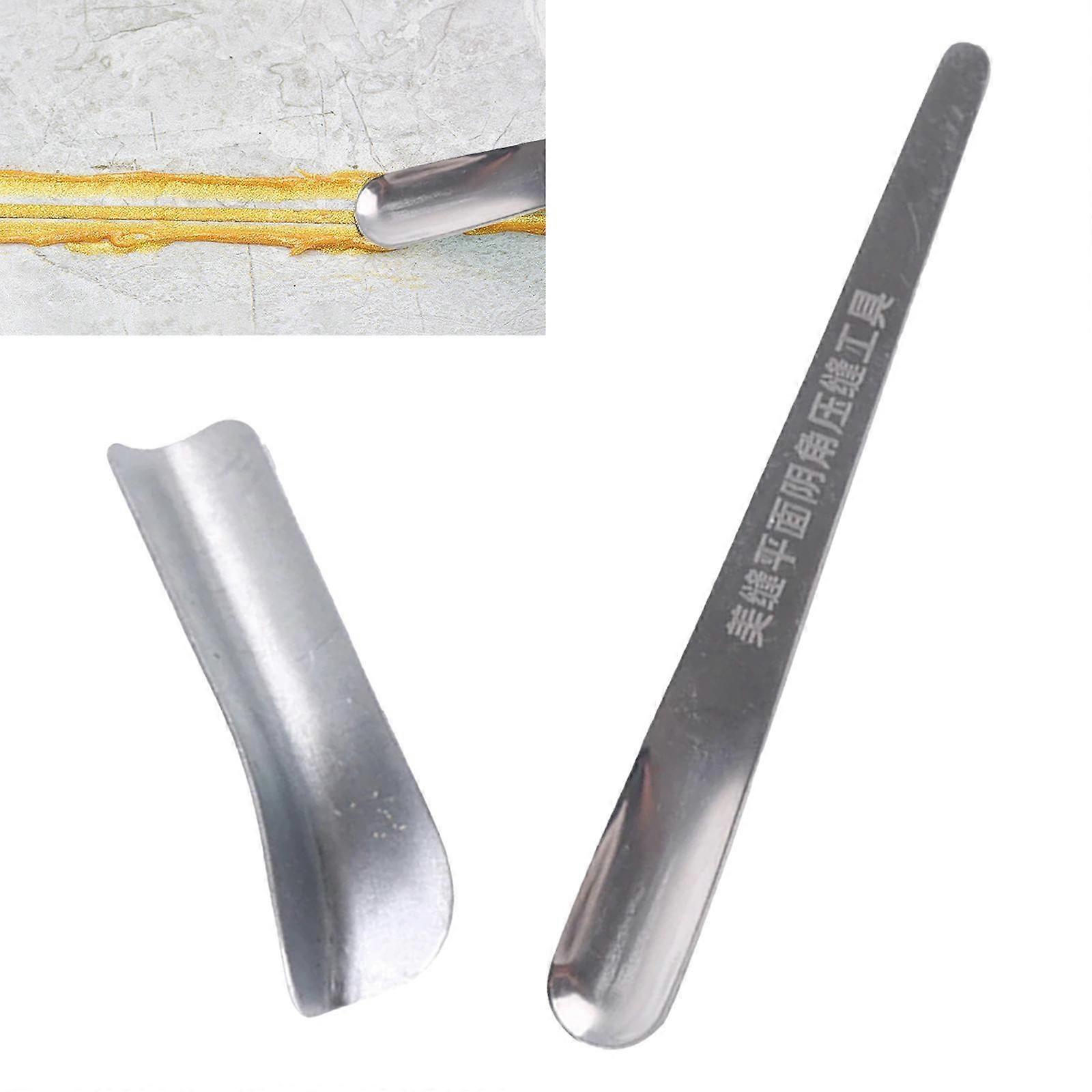 2 Pieces Caulking Tool for Inside and Outside Corners Smoothing Hand Finisher