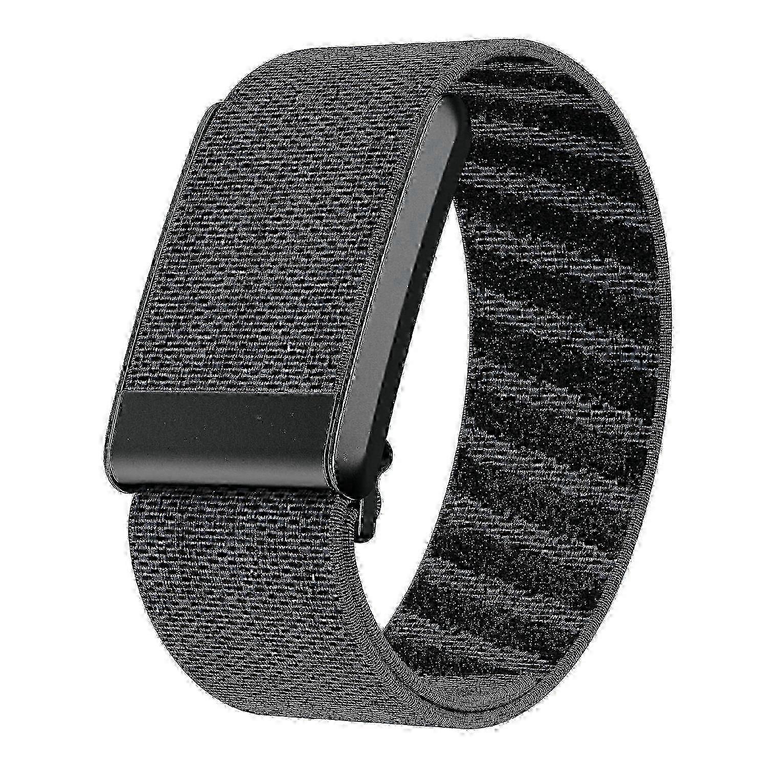 WHOOP 4.0 Fitness Tracker Band - حزام معصم مرن قابل للتعديل للتمرين وتتبع النوم - أسود