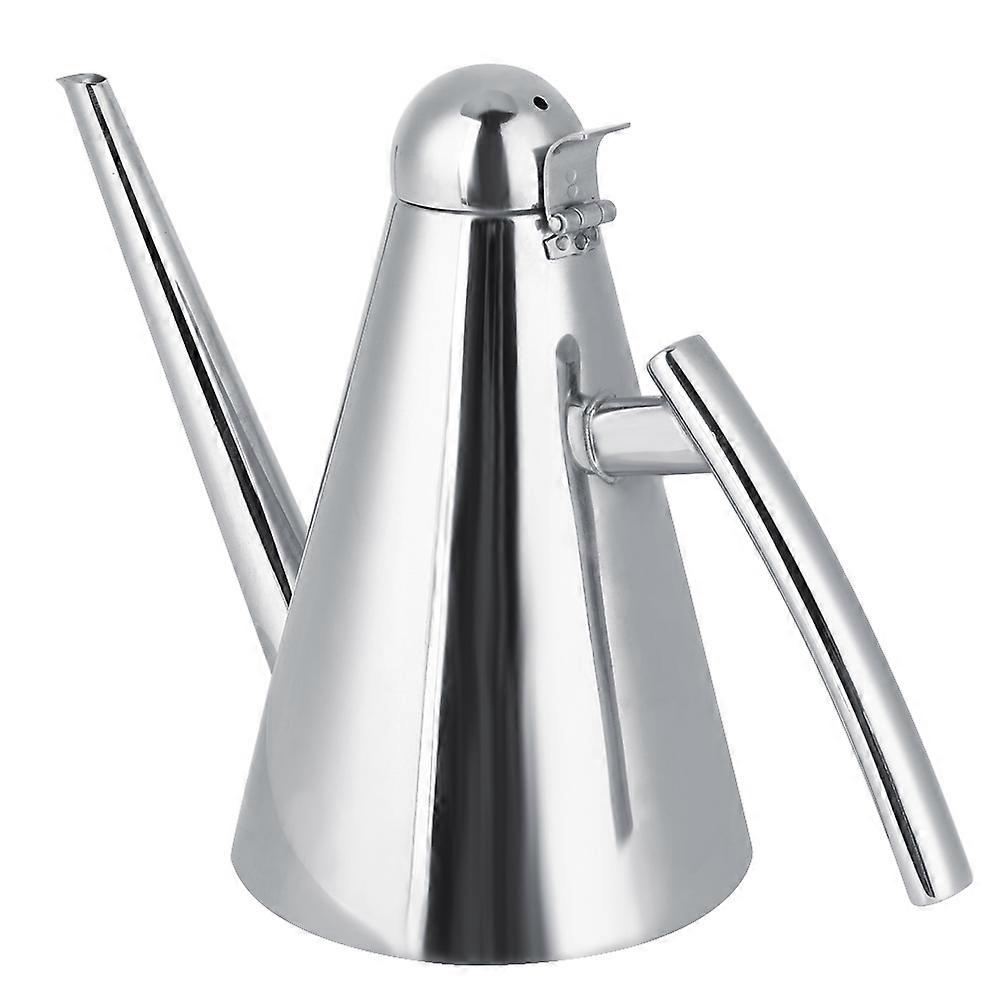 500 مل الفولاذ المقاوم للصدأ وعاء الزيت موزع صلصة الخل يمكن زجاجة تخزين وعاء ملحقات المطبخ