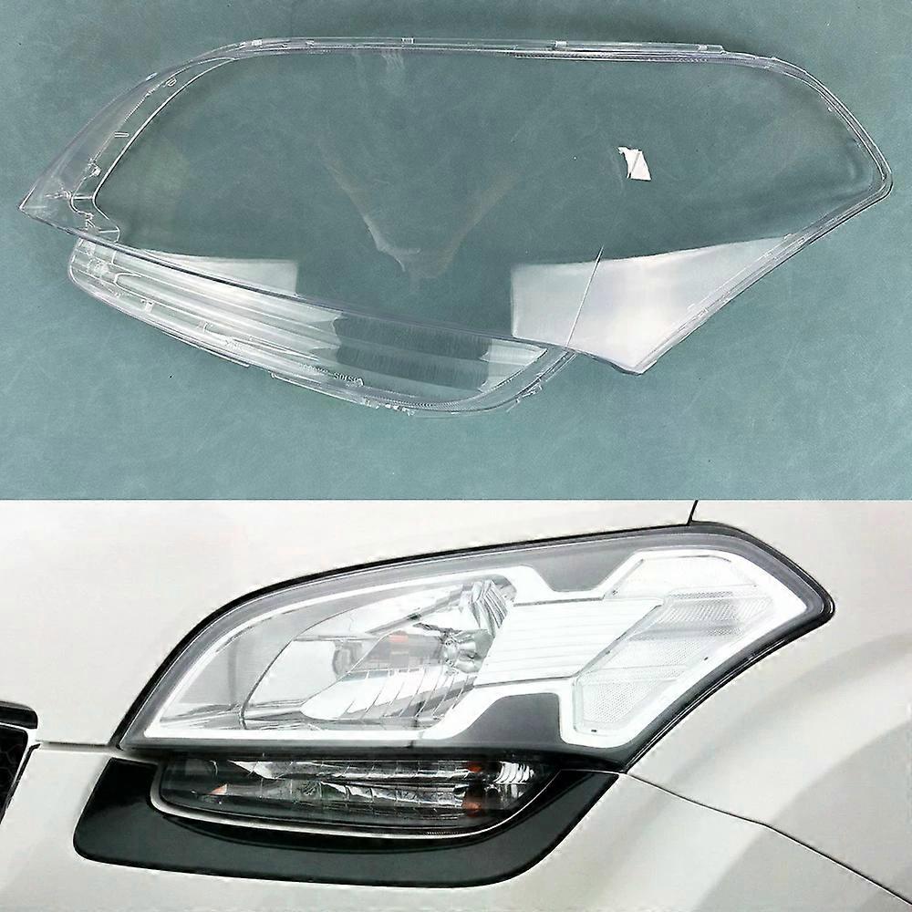 For Kia Soul 2010~2013 Headlight Shell Lamp Shade Transparent Headlamp Cover Plexiglass Replace The Lampshade