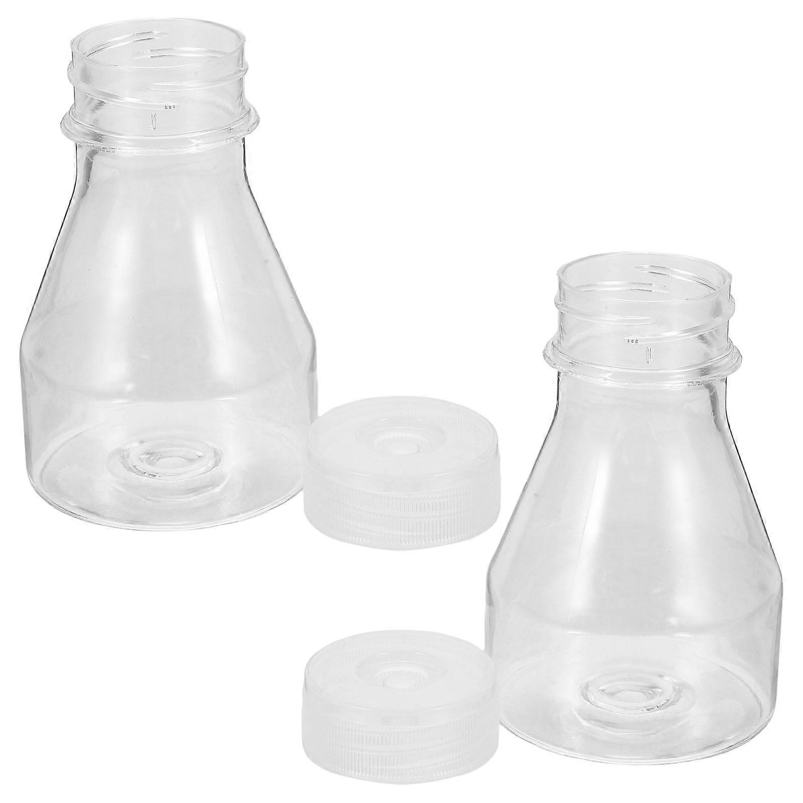 High Temperature Resistant Plastic Laboratory Bottle for Tissue Culture 2Pcs