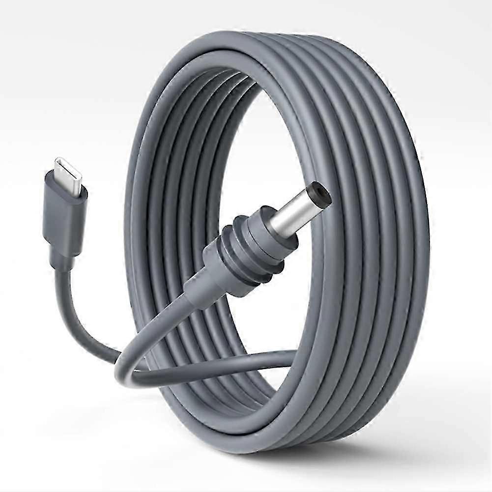 كابل Starlink Mini بطول 10 أقدام، كابل طاقة Starlink Mini USB C إلى DC، مدخل 100 وات، كابل USB من النوع C إلى DC، 18AWG، 3 أمتار