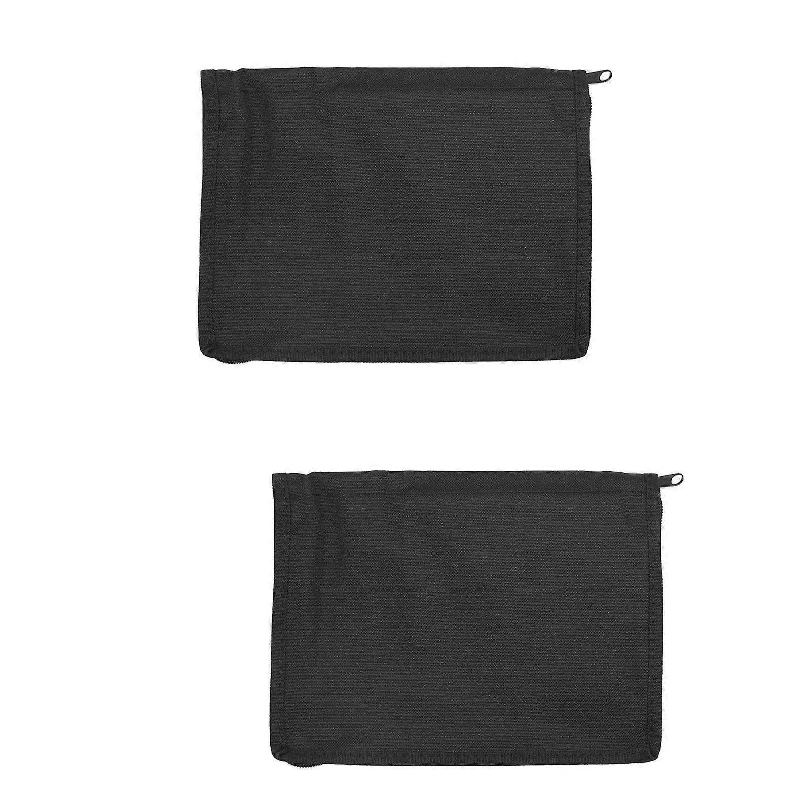 מארגן קבצים רב כיסי ידידותי לנסיעות, פתרון אחסון עמיד מבד אוקספורד למסמכי משרד וציוד שחור