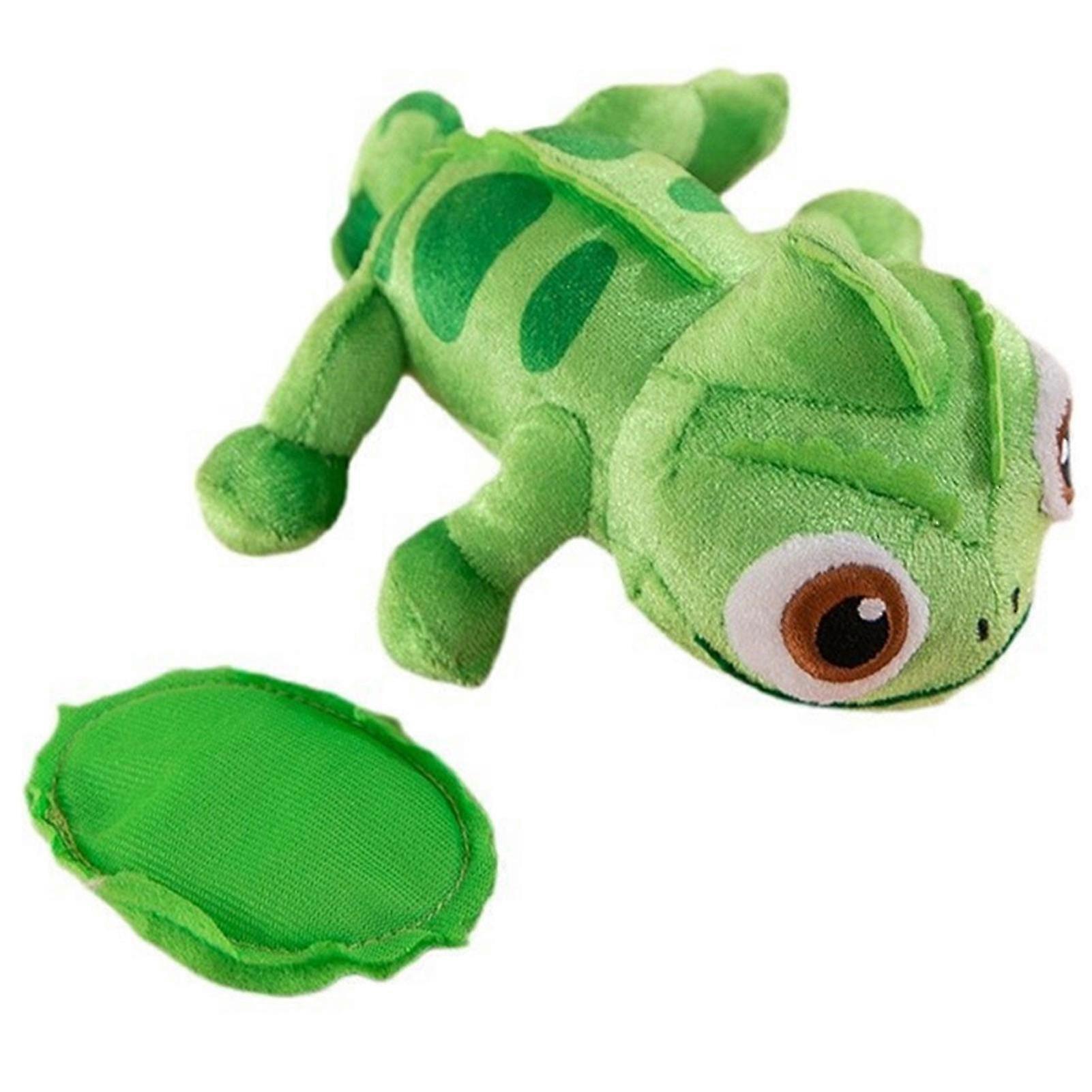 ​​Pascal Shoulder Plus Chameleon Plush Toy with Magnetic Base, Lizard Plush Toy Shoulder Costume Accessory, Soft Huggable Lizard Stuffed Ani