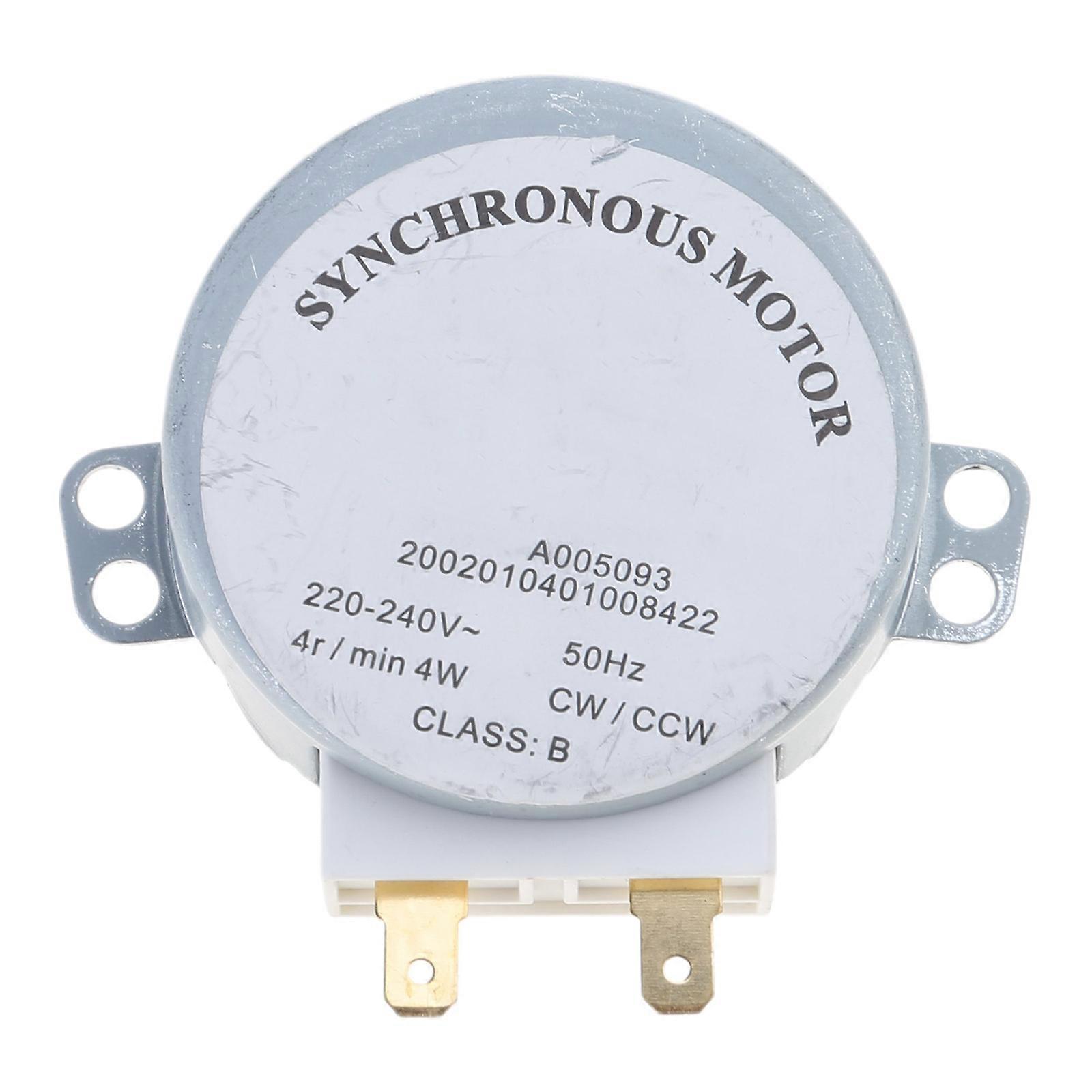 220–240 V Wechselstrom-Synchronmotor, 4 U/min, 4 W, für TYJ50-8A7 Mikrowellen-Drehteller, mehrfarbig