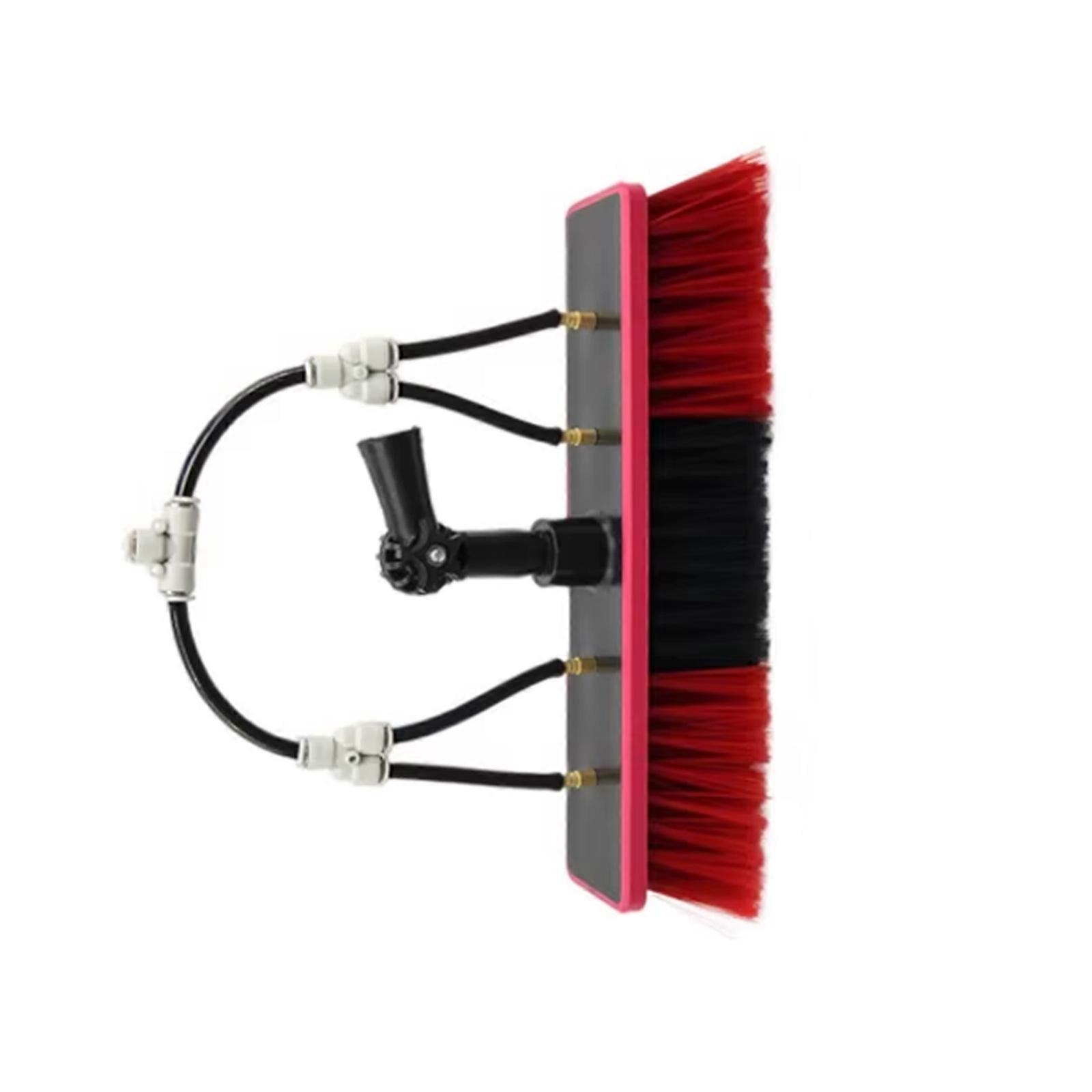 Washing Brush with Telescopic Handle Cleaning Brush Cleaner for Solar Panel and Window for Effective Dirt Removal Multicolor