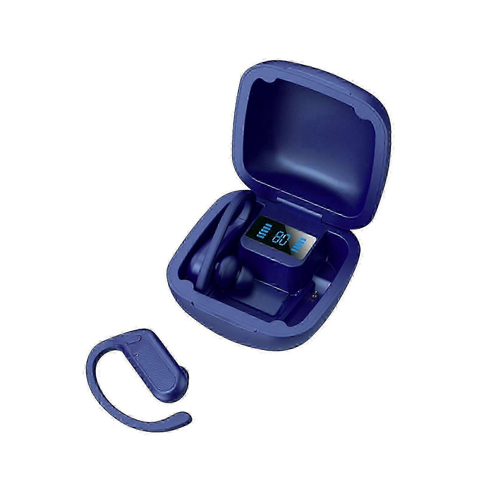 A10 Bluetooth Sports Ear Hook Headset With Digital Display Charging Box