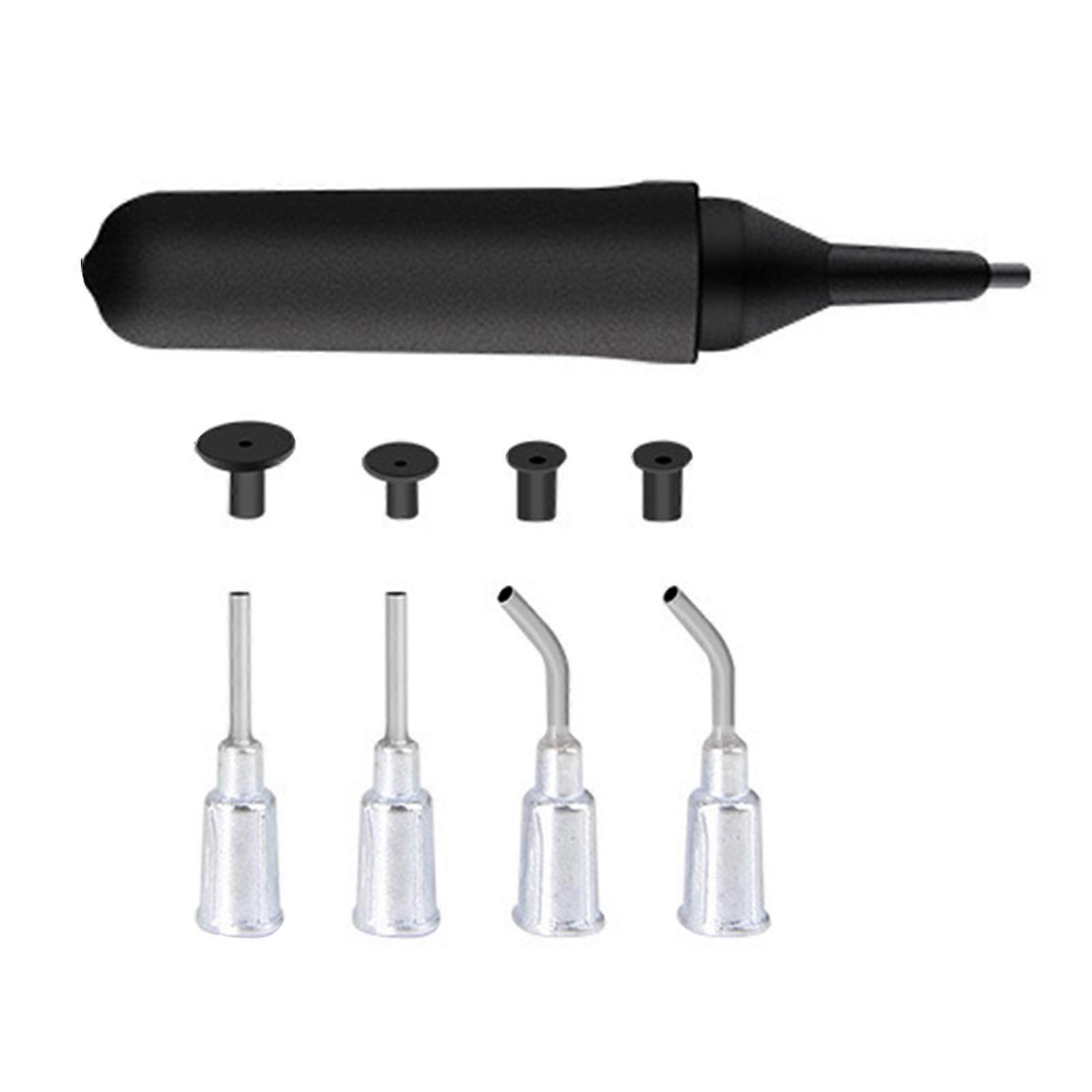 IC PickUp Vacuum Sucking Pen Set For Precisions Component Placement With Interchangeables Tip And Cups Multicolor