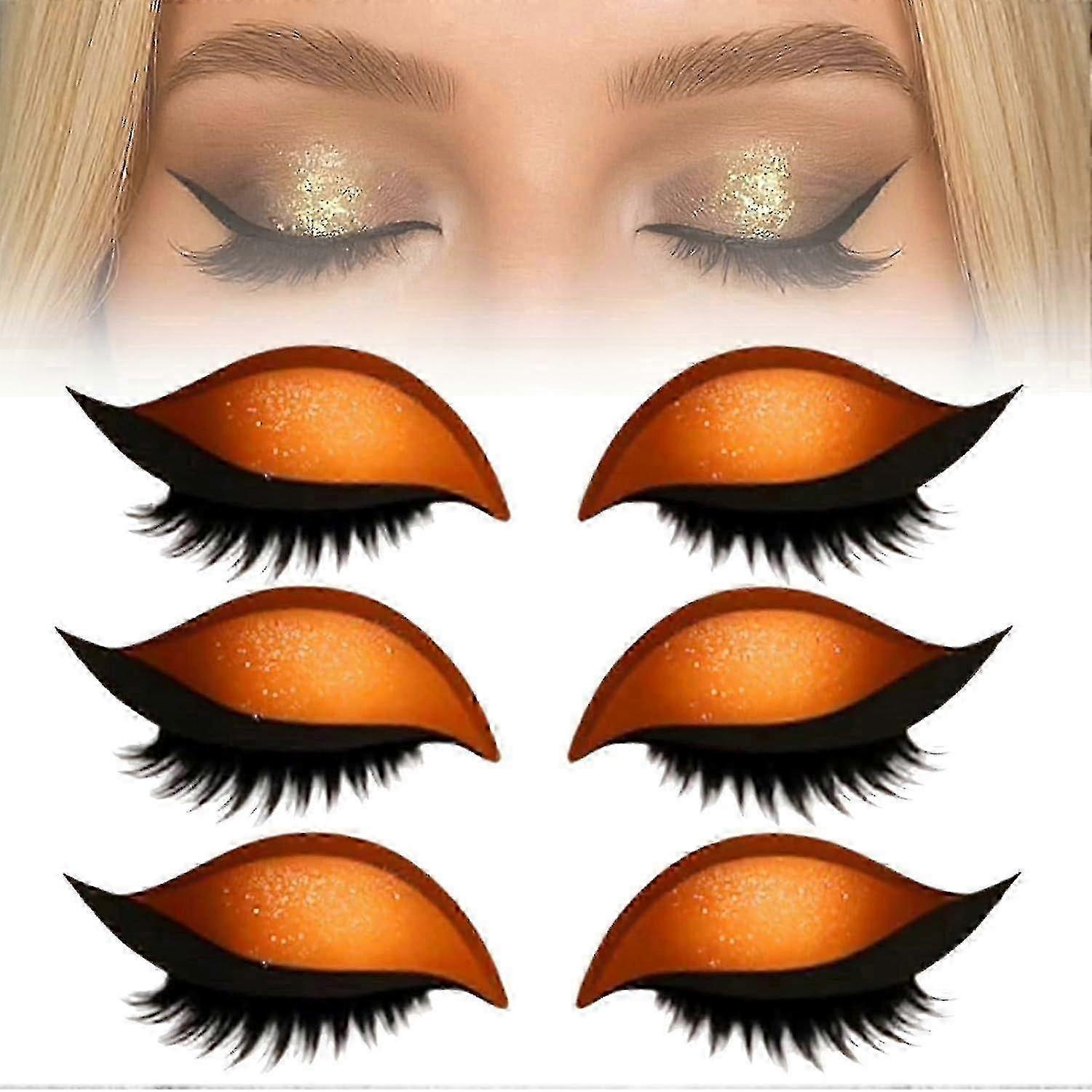 Eyelash Stickers Adjustable Quick Eye Makeup Eyeshadow Combination Reusable False Eyelashes For Beginner-Good