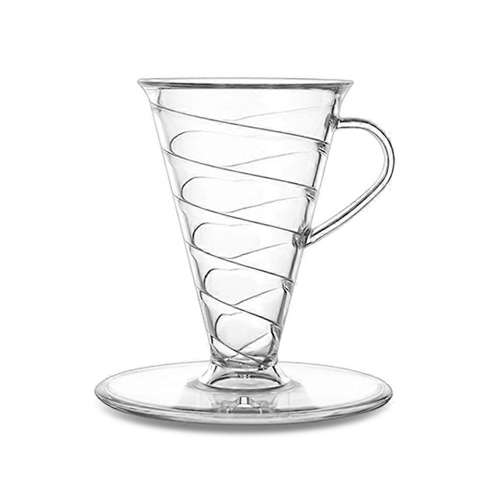 Conical 30 Single Coffee Dripper,1-2Cups Hand Brew Coffee Filter Cup V30 Funnel Drip Filter Cup Coffeeware Tools B