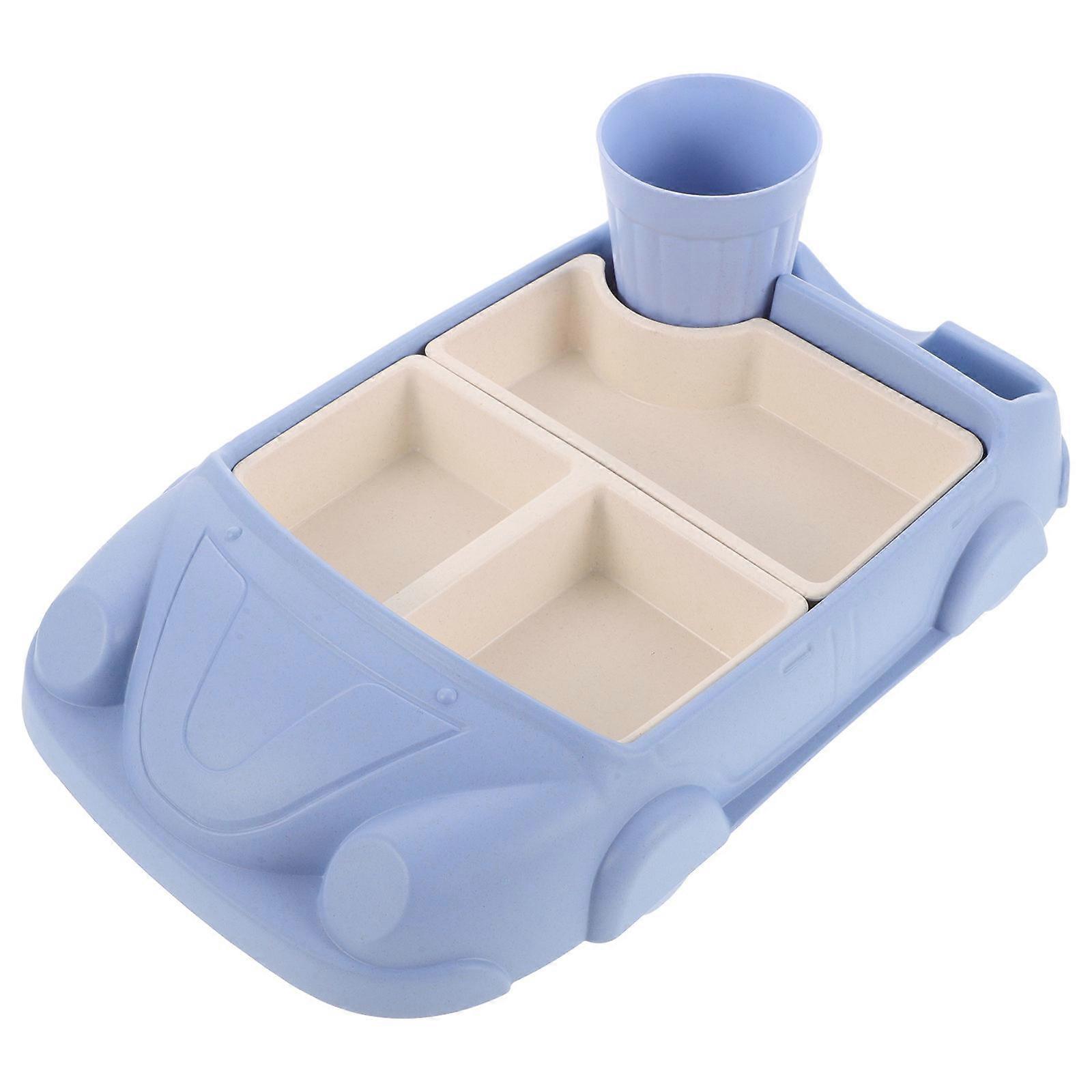 Fiber Dinner Tray for Serving Dinner Car-Shaped