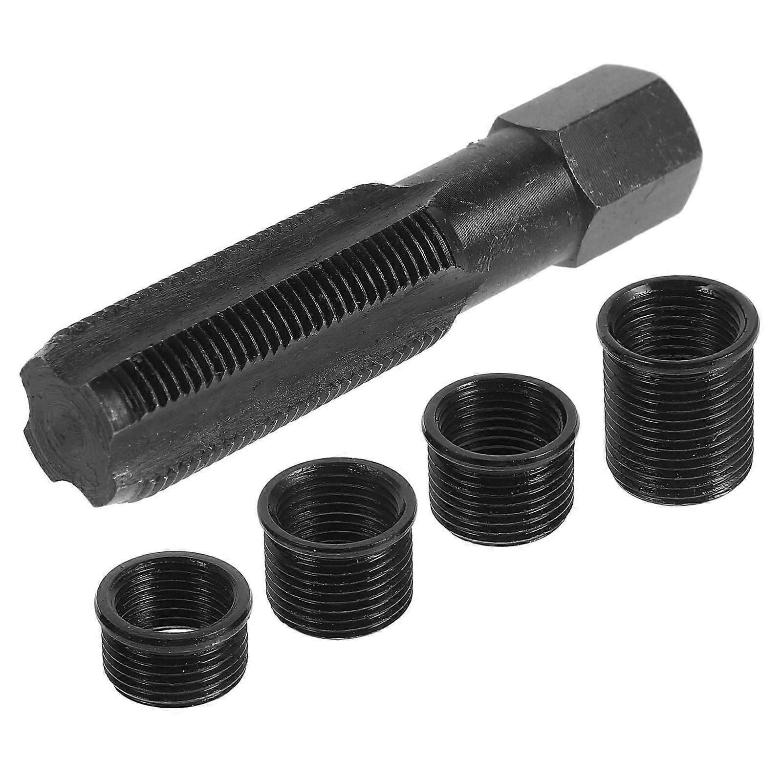 Spark Plug Thread Repair Tool Kit for Repairing Use 1Set Metal Durable