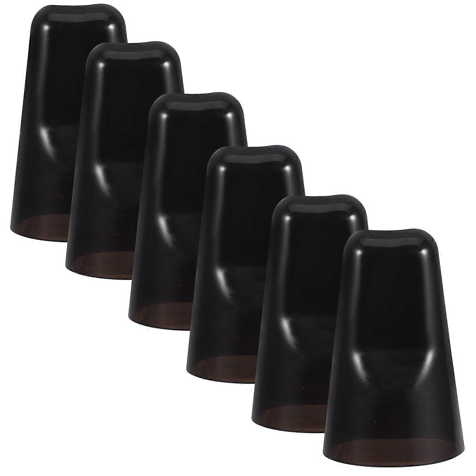 Pour Control Spout For Wine Whiskey And Beverage Bottles With Leakproof Cap For Daily Use Size 2.7X1.7X1.7In 6Pcs