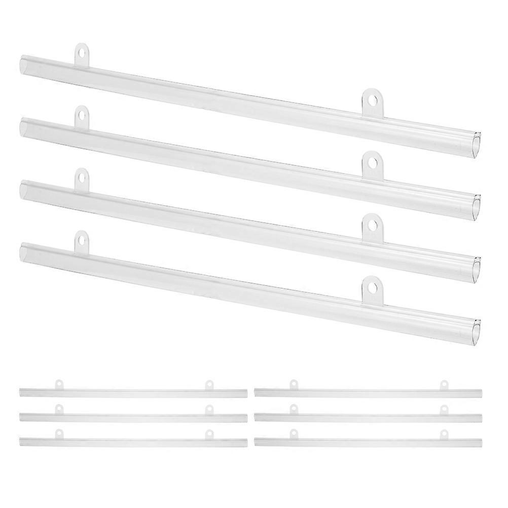 Poster Poles For Malls And Supermarkets Displaying Advertisements Stable Hanging PVC Material 50.00X3.30X0.80cm 10Pcs