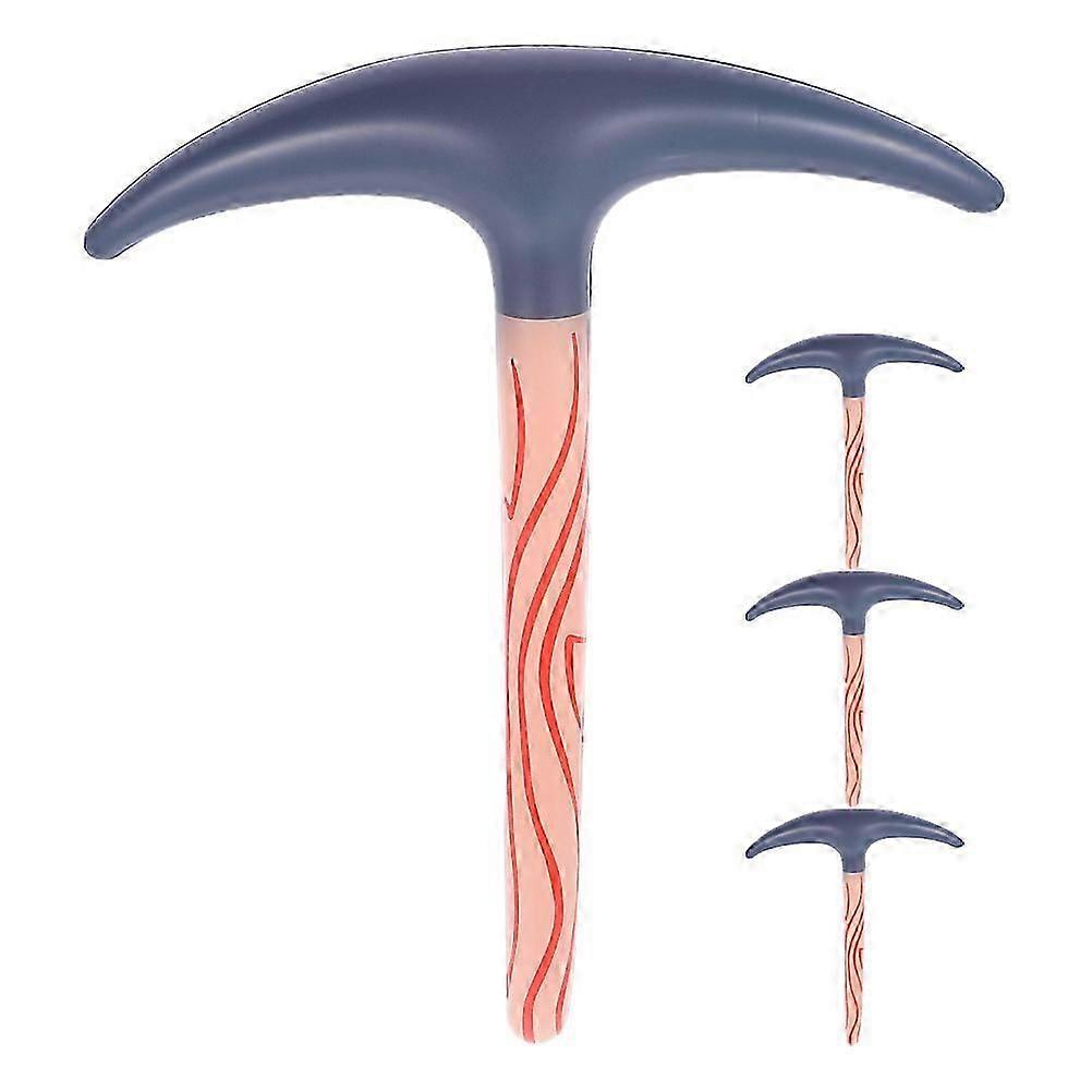 4pcs Enfants Fête Drôle Pioche Jouet Gonfler Pioche Pioche Jouet Gonflable Pioche Ballon Jouet