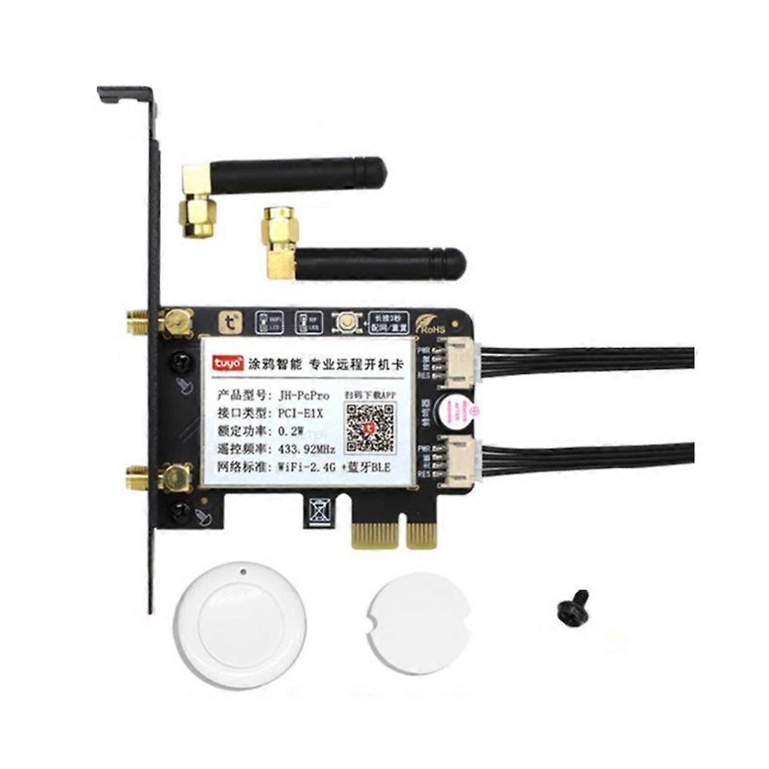 Tuya Wifi Computer Power Reset Switch PCIe Card ,PRO Card L