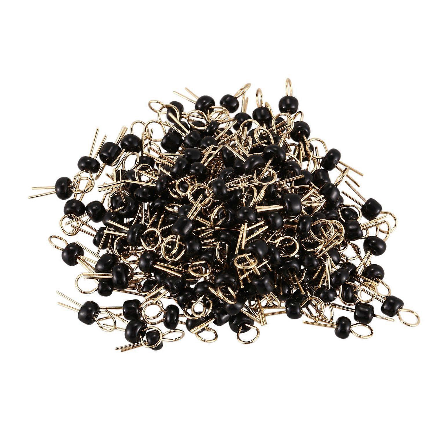 200Pcs Black Gold Tone Soldering PCB Board Breadboard Test Point Pin