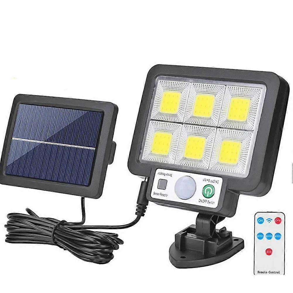 LED Solar Wall Lamp 3 Modes Waterproof Motion Sensor Lamp