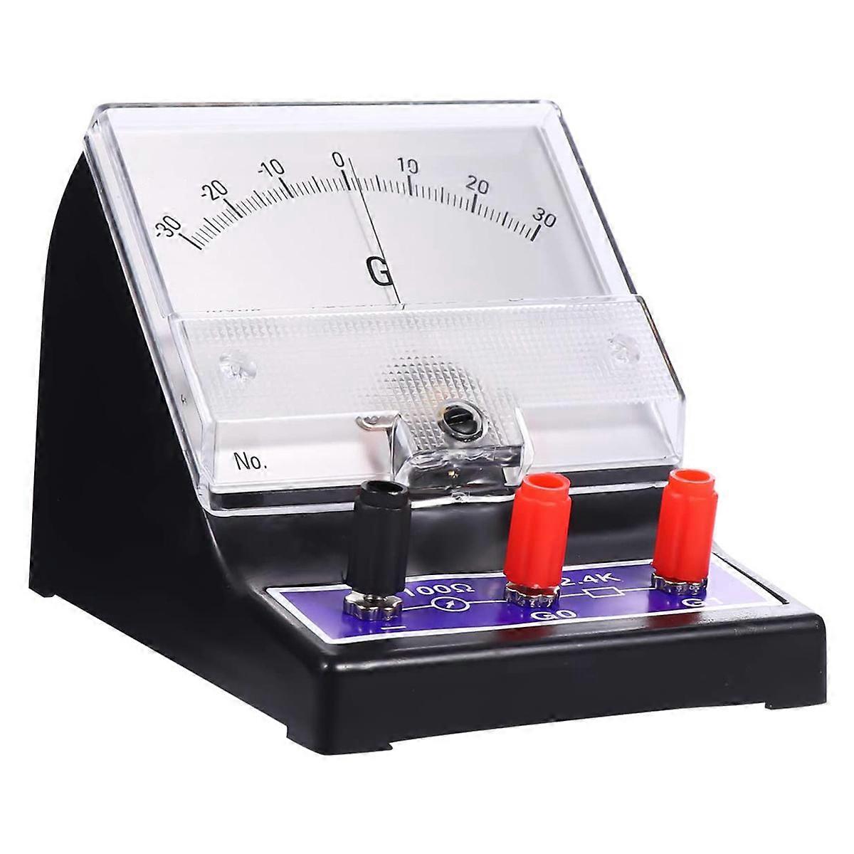 Analog Ammeter Pointer Type Electrical Current Tester Sensitive Amperemeter Microammeter Galvanomet