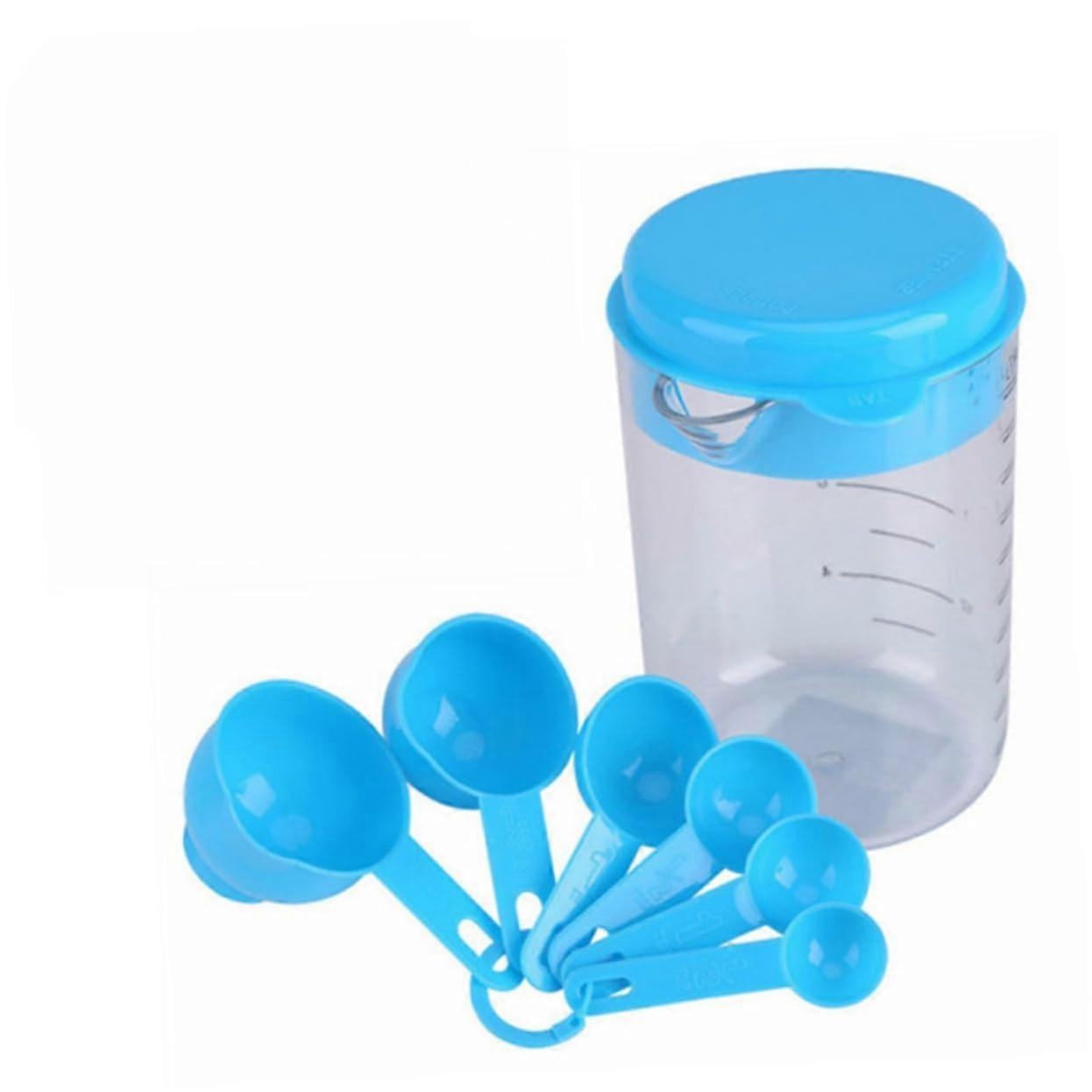 14Pcs Measuring Cups and Spoons Set for Baking Accurate Portion Control Dishwasher Safe Kitchen Tools