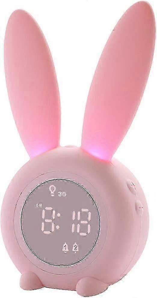 Alarm Clock For Children Rechargeable With Night Light Touch Control