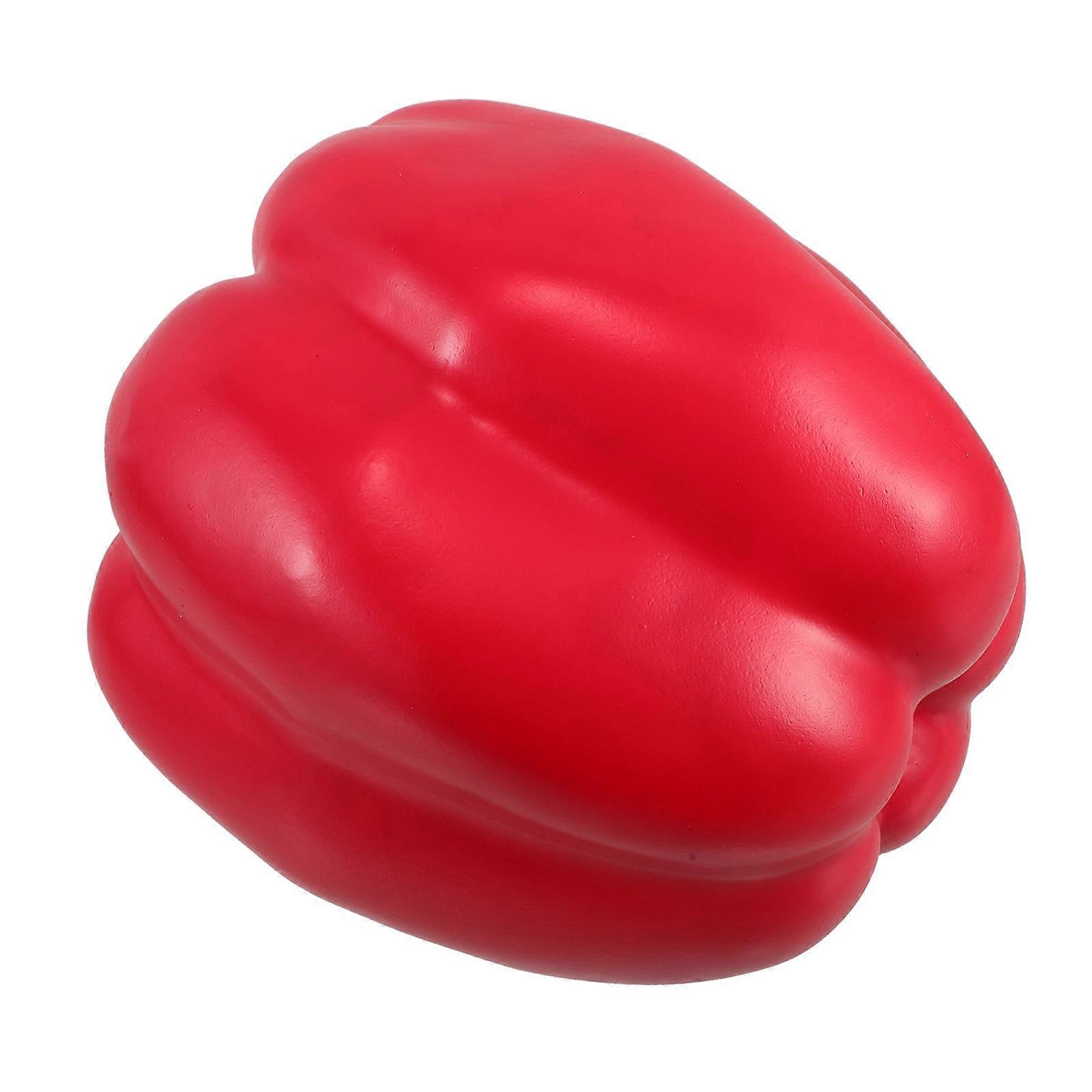 Simulation Vegetable Decoration Large Artificial Bell Peppers for Decor