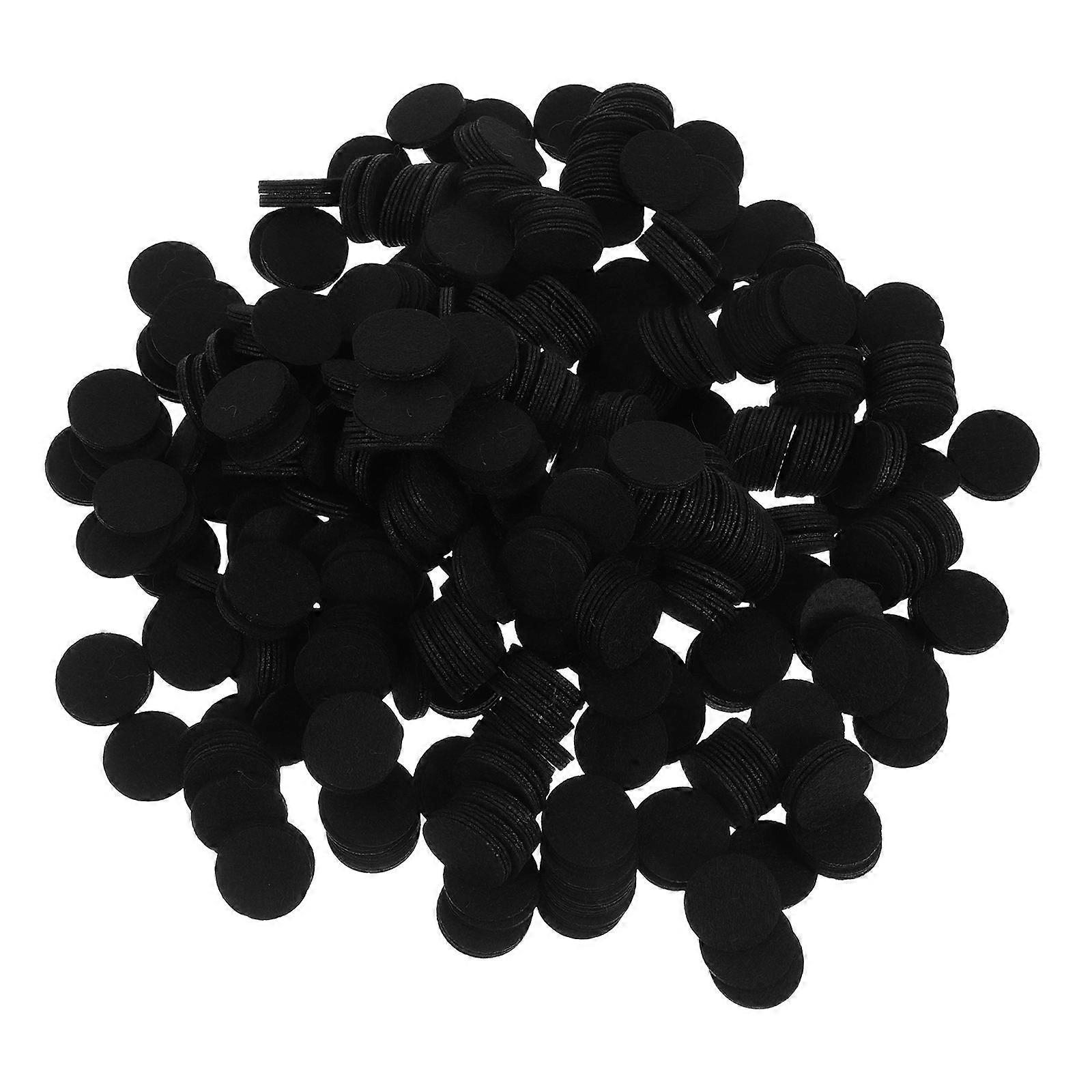 Black Round Felt Pads for DIY Brooch Craft Making 4000Pcs Circles