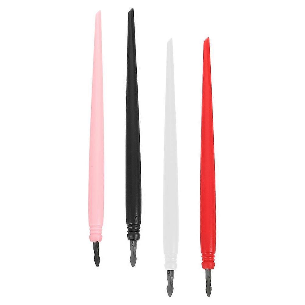 Metal Tip Scratch Pen for Painting 4Pcs Scratch Drawing Supplies Assorted Color