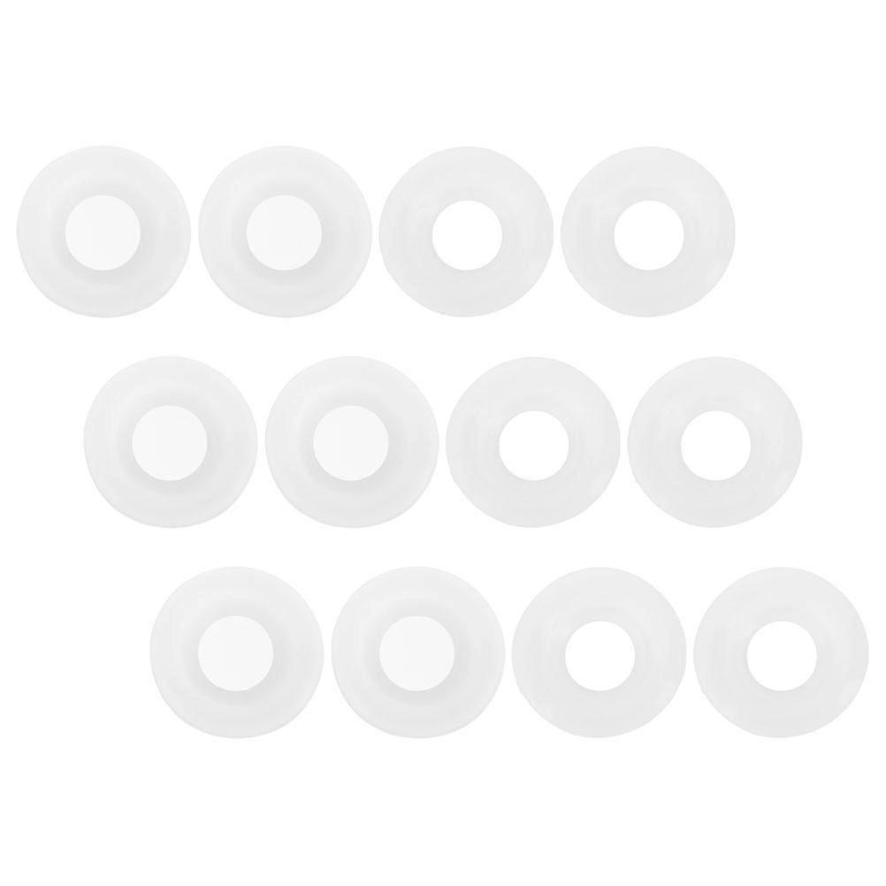 Swing Bottle Seal Gaskets for Home Use White Silicone 12Pcs Pack