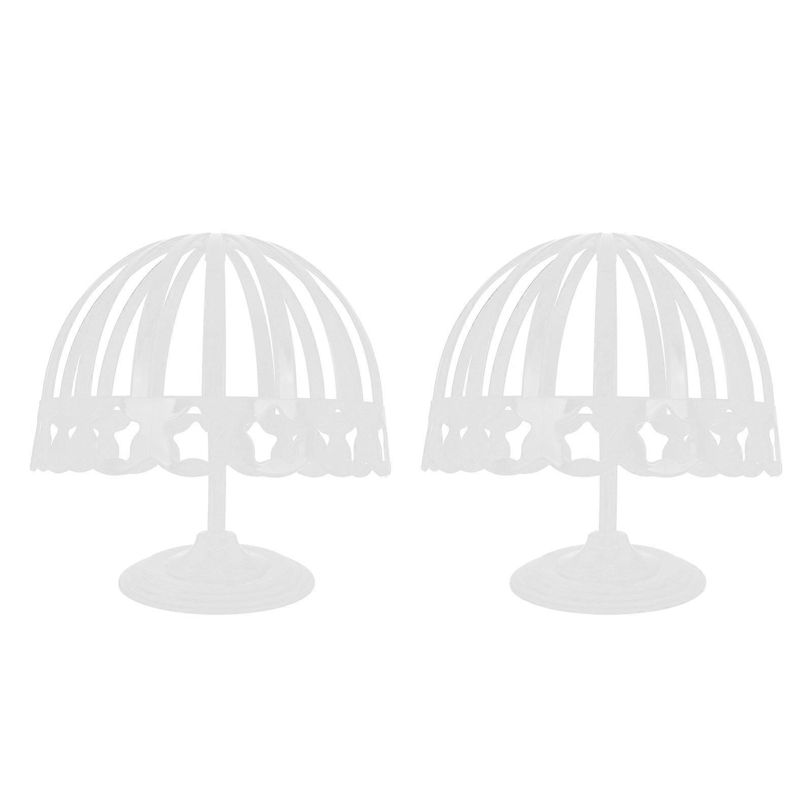 2Pcs Hat Display Stand Tabletop Cap Storage Display Holder for Home Shop