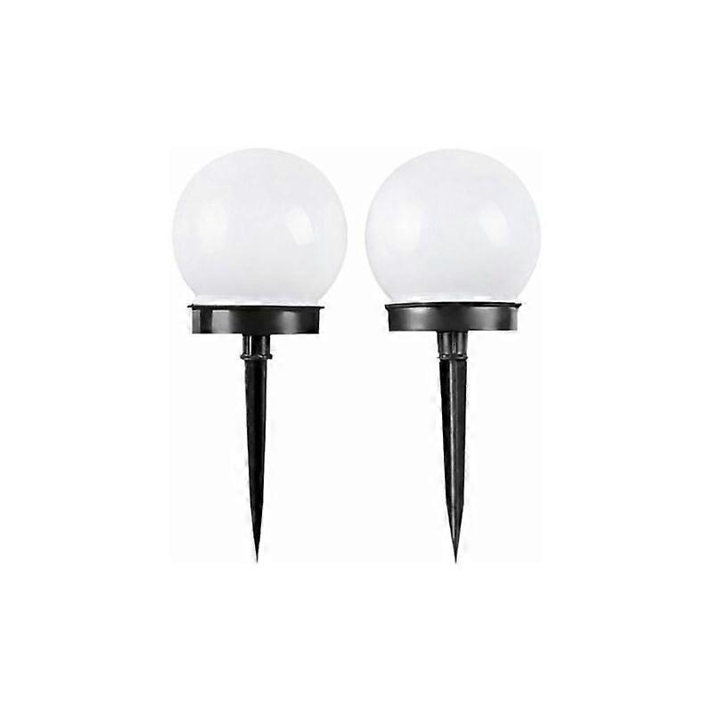 pcs Solar Globes 30 cm Round Bubble Balls Garden Lights