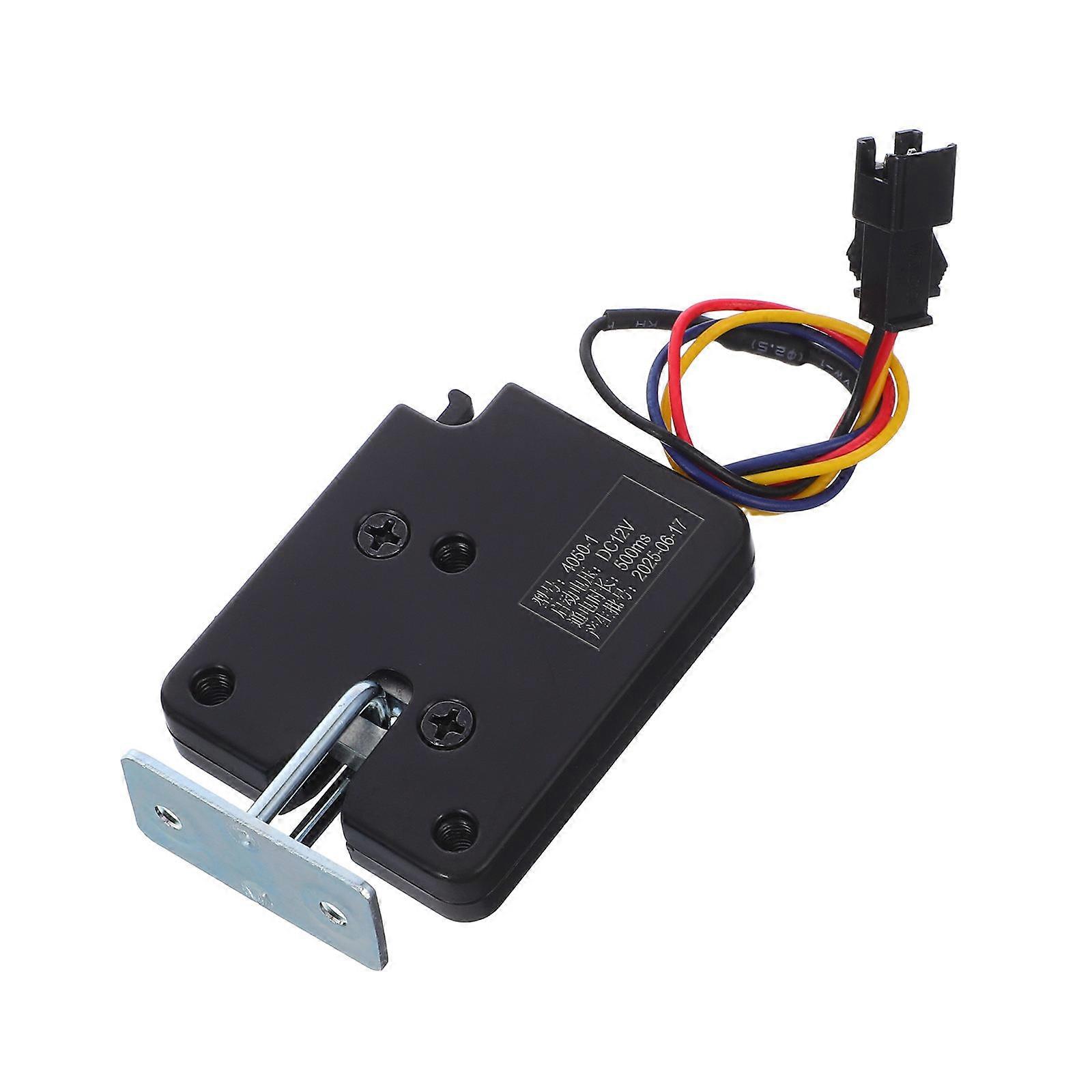 Intelligent Electronic Rotary Latch for Vending Machine Lock Silver