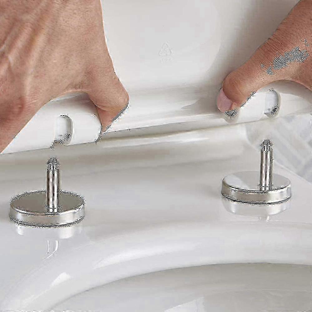 WC-Sitzscharnier-Austauschset mit Spreizdübeln