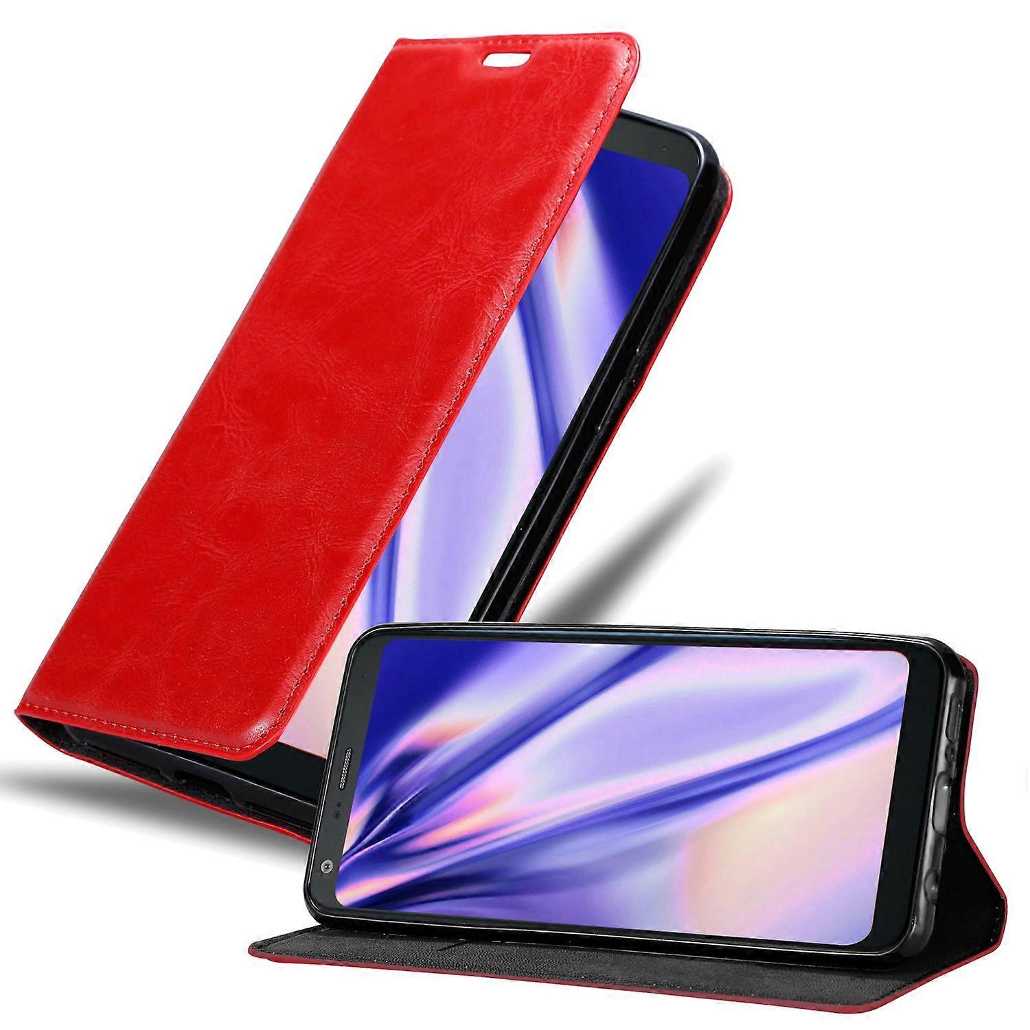 LG Q9 Case - Protective Case with Stand Function and Card Slot