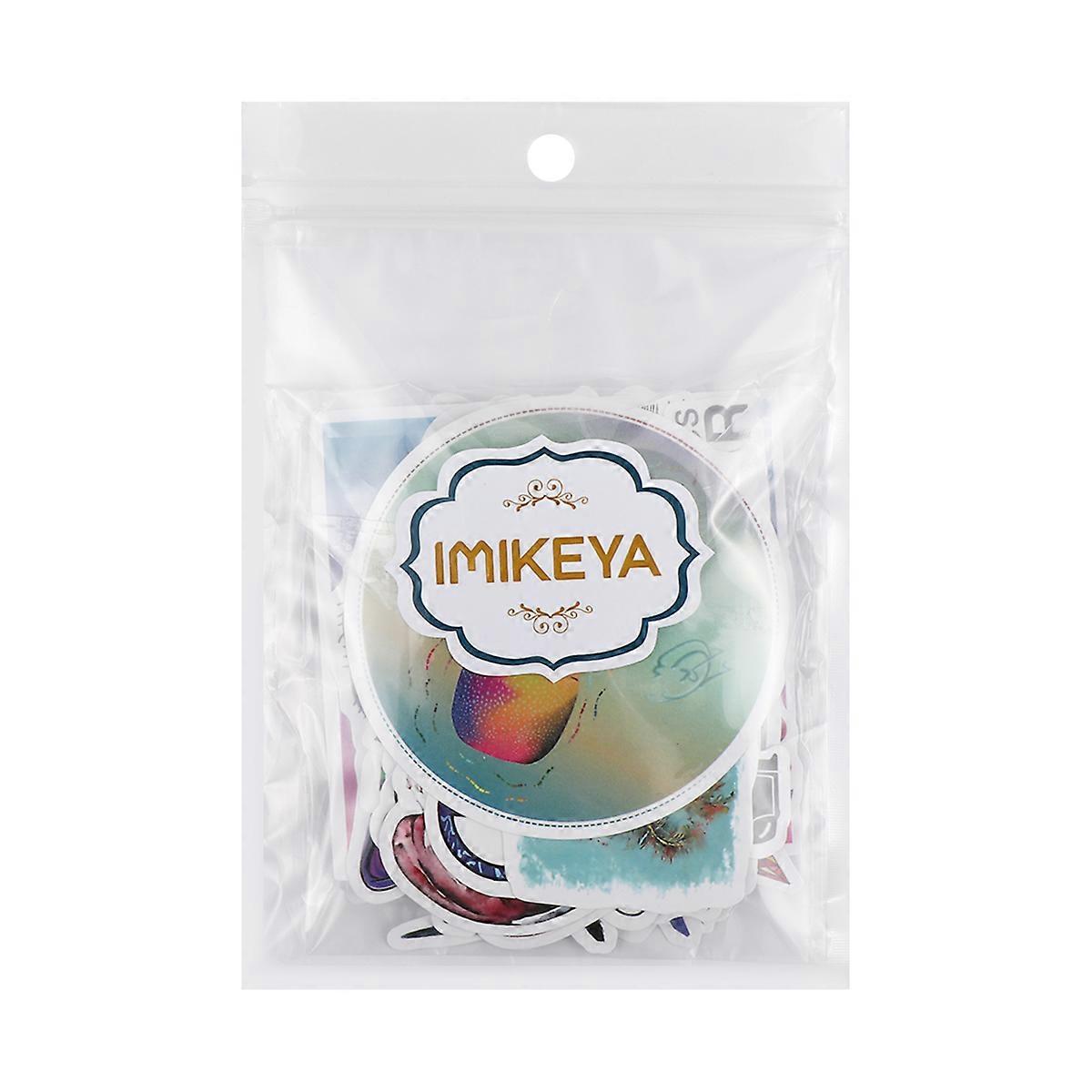 Motorcycle Sticker Imikeya Waterproof Set for Decoration Use 61Pcs