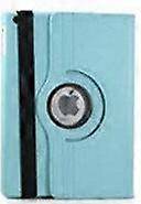 Stylish Case For Ipad Air2/ 6 Sky Blue Rotating Leather Litchi Pattern