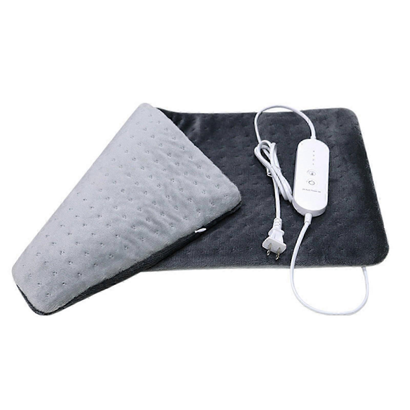 Efficient Electric Blanket For Back Ease Heat with Removeable Machine Washable Cover Safe For Elderly Children Use Cs fast