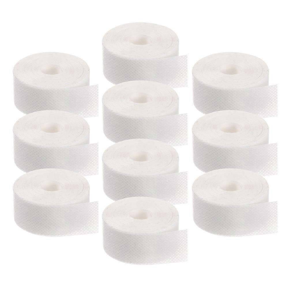 Self-Adhesive Collar Sweat Pads for Sweat Absorption 10Pcs White Set