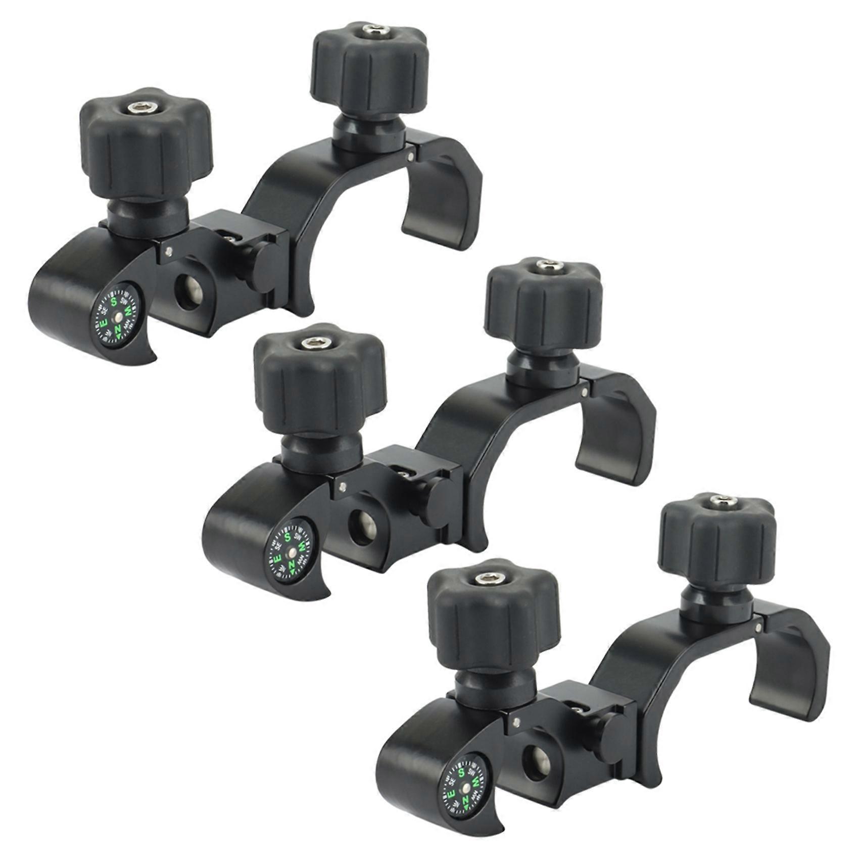 3X Quick Release Pole Clamp with Compass & Data Collector Cradle ,GPS,TOTAL STATION TSC3