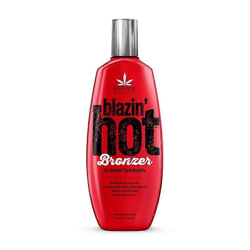 Hempz Blazin Hot Tingle Bronzer Tanning Lotion 250ml