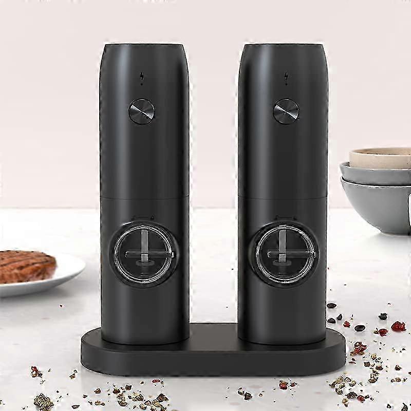 2026 Electric Salt and Pepper Grinder Set, Automatic Design, Refillable Kitchen Gadgets