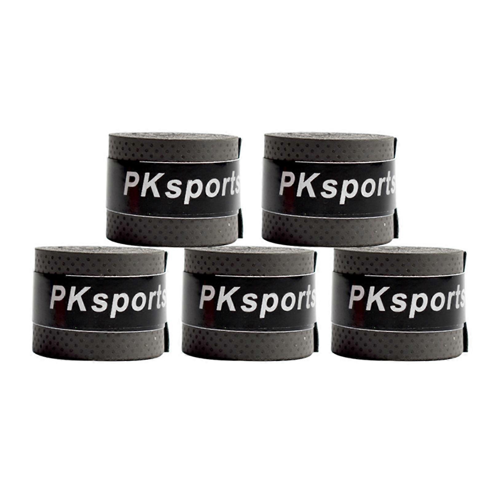 5Pcs Racket Grip Tape - Anti-Slip & Sweat Absorbing