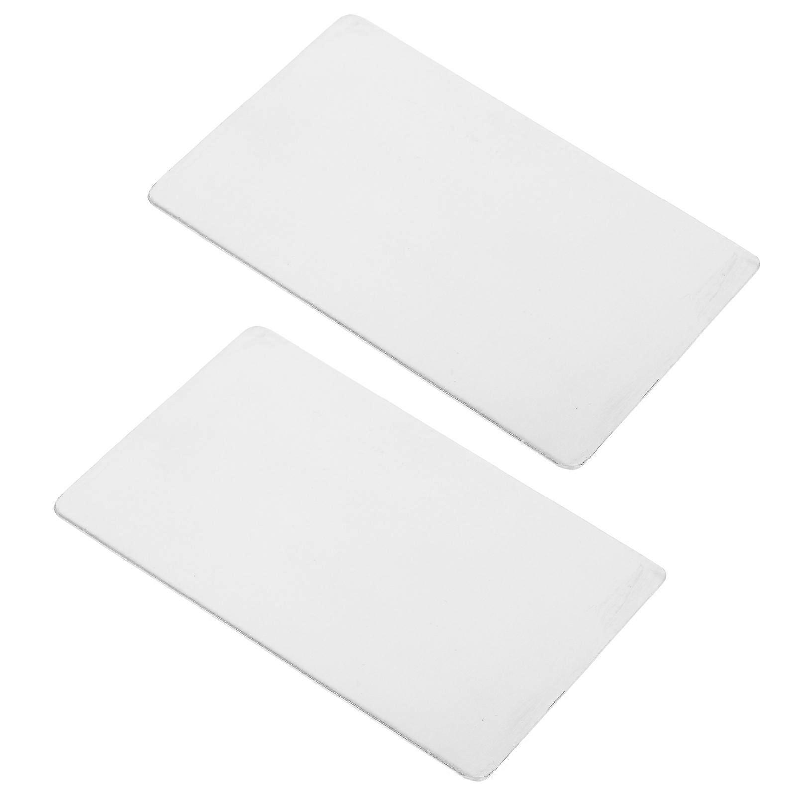 Rabbit Cooling Mat Stainless Steel Pad for Small Pets 2Pcs Pack