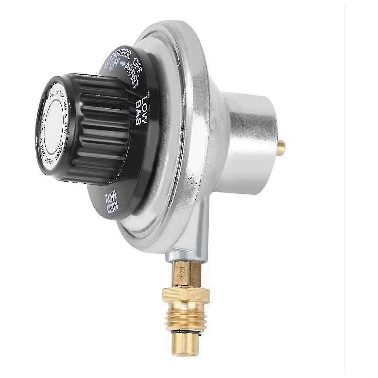 1"-20unf Propane Gas Adjustable Regulator Low-pressure Bbq Grill Control Valve X