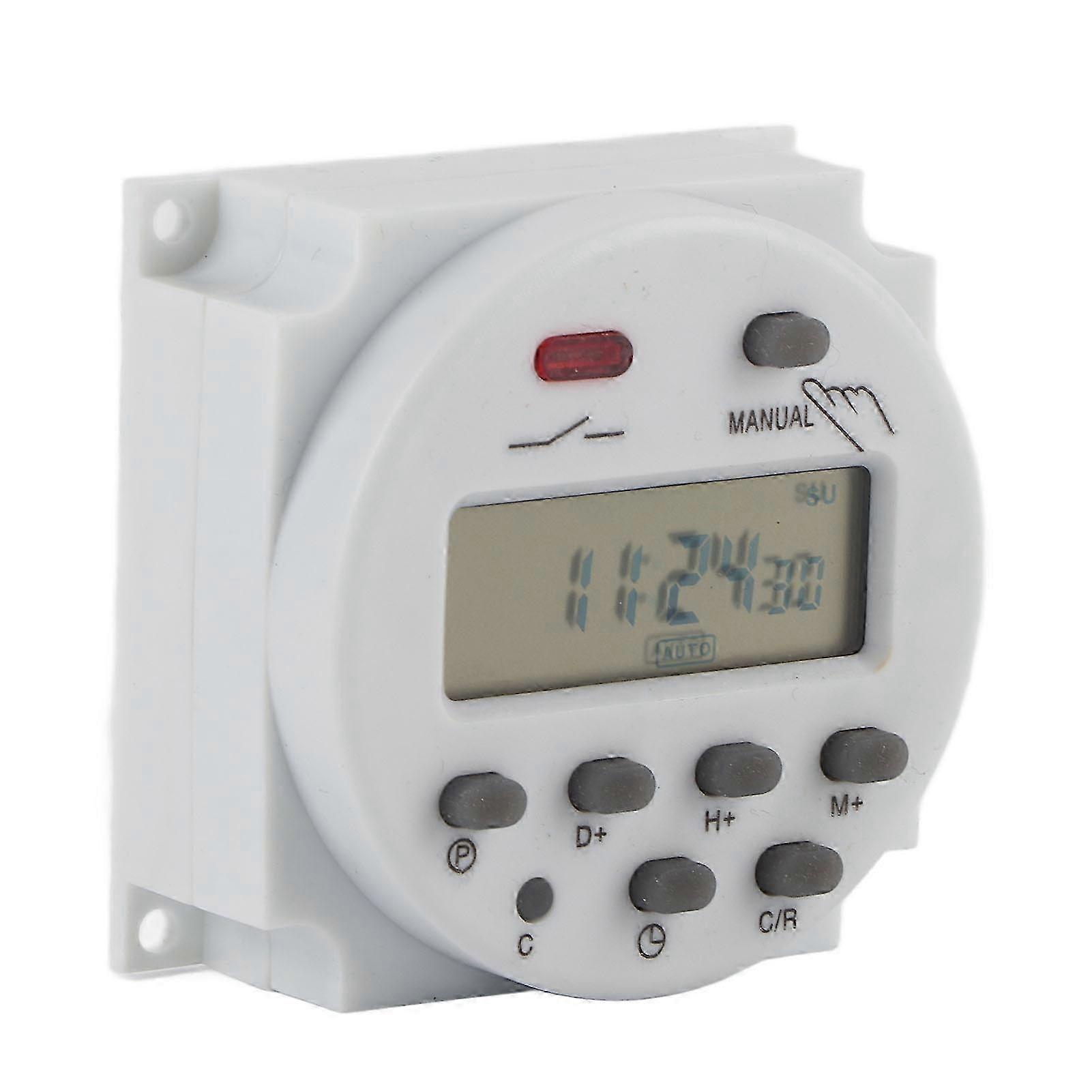 LCD Digital Programmable Control Power Timer Switch Time Relay (220VAC) 26-27s