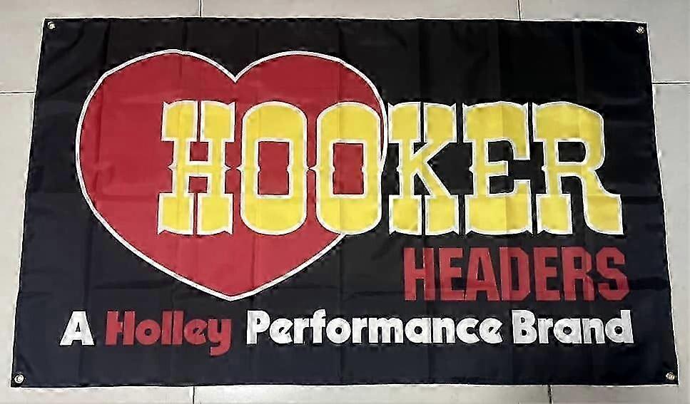 Hooker Holley Performance-flaggskylt för showroom typ 001