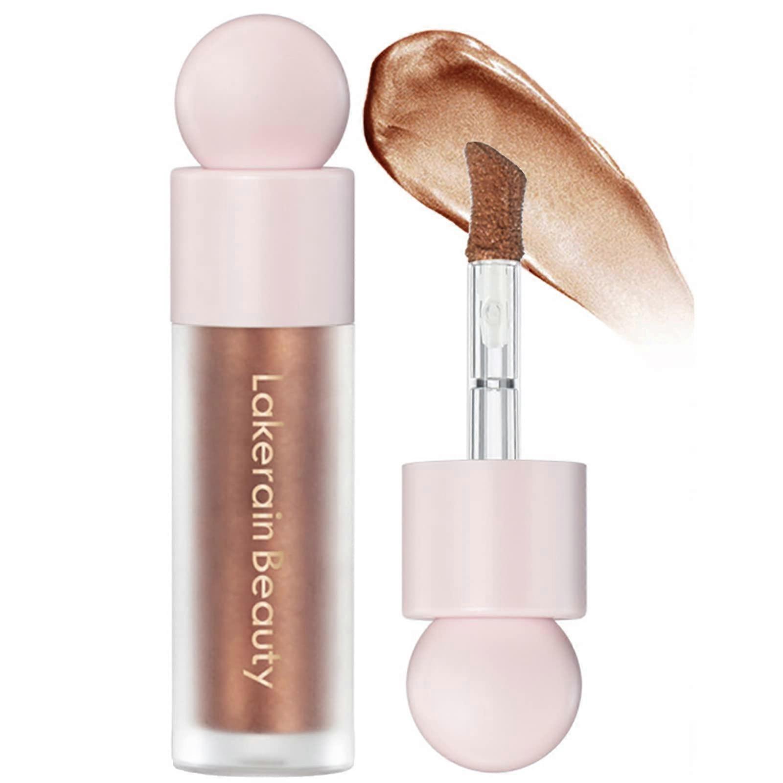 Waterproof Long Lasting Liquid Highlighter for Face and Body, Lightweight Blendable Illuminator