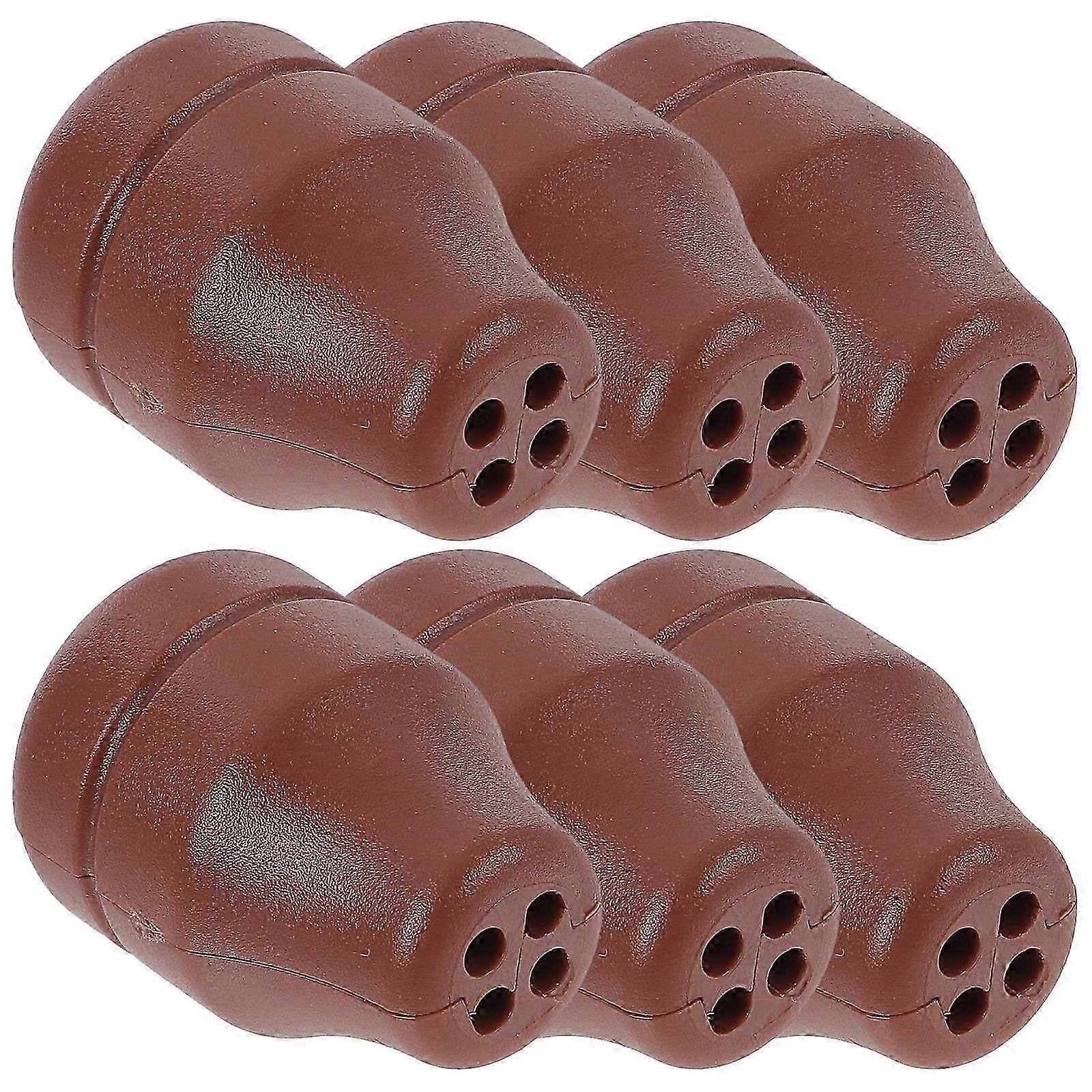 Cylindrical Blind Cord Tassel Pull End For Interior Design 24Pcs Easy Installation